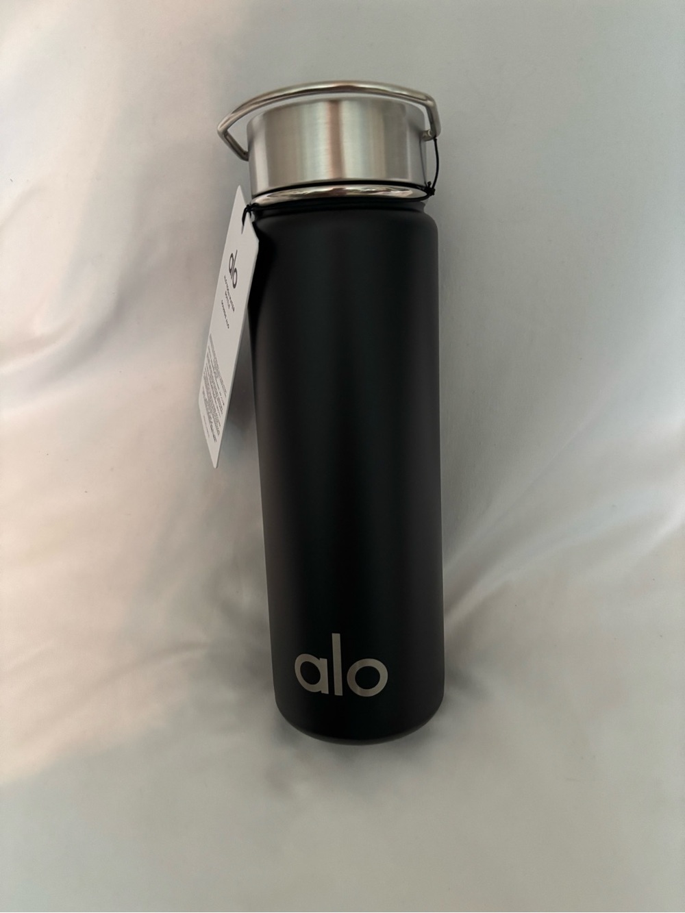 ALO Yoga Black 24oz Insulated Bottle